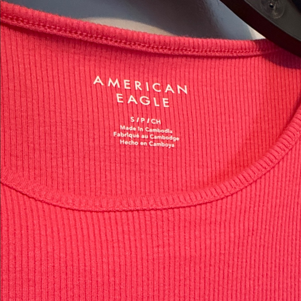American Eagle Outfitters Hot Pink Tank Top - Picture 2 of 8